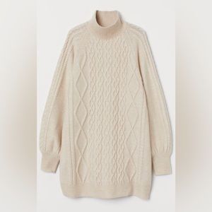 H&M long sleeve sweater dress